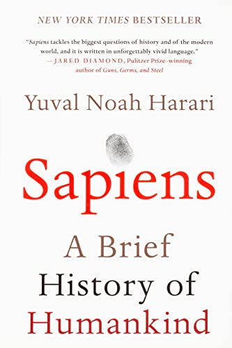 Sapiens book cover
